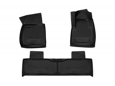 Коврики 3D в салон Element полиуретан 3 шт для UAZ Patriot 3163 2014-2021