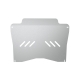 Защита картера для HONDA Accord 2008-н.в. 2.0, 2.4 МТ,АТ бензин NLZ  алюминий, 3 мм / Хонда Аккорд